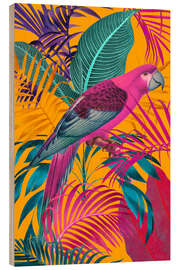 Print på træ In the Jungle Garden I