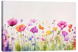 Canvastavla Summer meadow - Andrea Haase