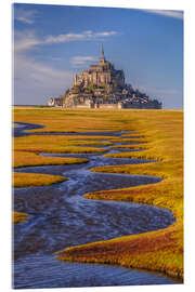 Cuadro de metacrilato World Heritage Site Mont Saint Michel - Achim Thomae