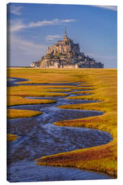 Lienzo World Heritage Site Mont Saint Michel - Achim Thomae