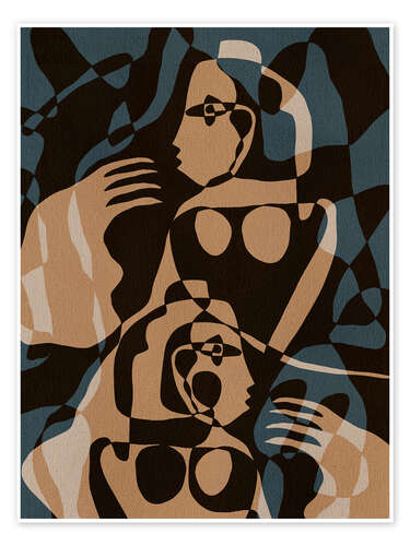 Poster Subtile Bindungen I
