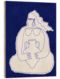 Holzbild Solitude II