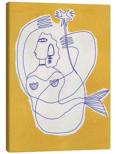 Canvas print Mermaid