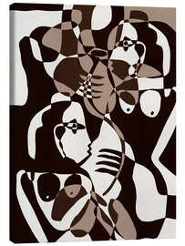 Leinwandbild Subtile Bindungen II