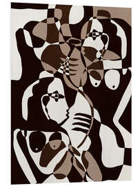 Hartschaumbild Subtile Bindungen II