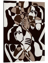 Magnettafel Subtile Bindungen II