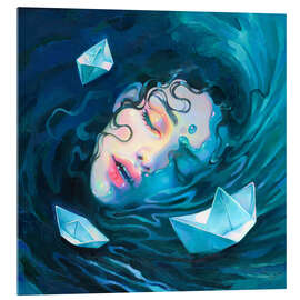 Tableau en verre acrylique Maelstrom - Eva Gamayun