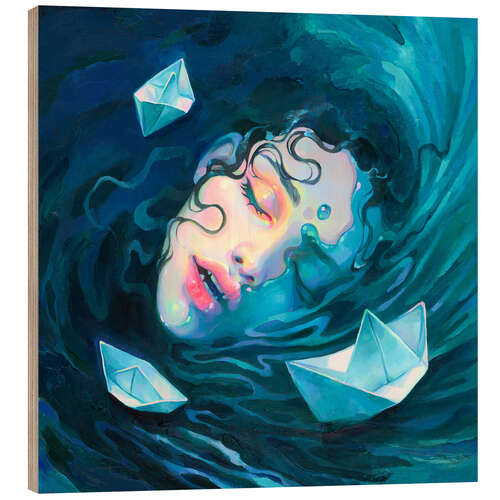 Quadro de madeira Maelstrom
