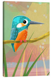 Lienzo Kingfisher upright