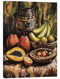 Lienzo African still life