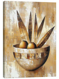 Canvas-taulu Still life with palm leaf