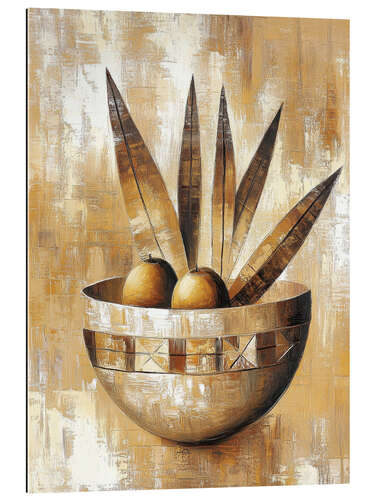 Cuadro de plexi-alu Still life with palm leaf