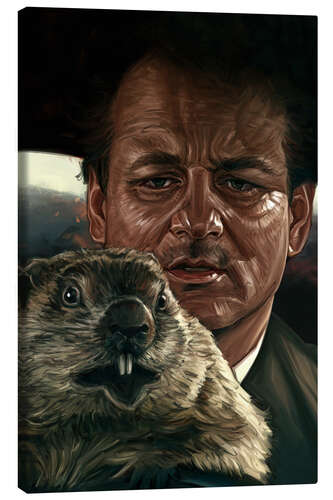 Leinwandbild Groundhog Day