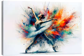 Tableau sur toile Ballet dancer