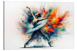 Magnettafel Balletttänzerin