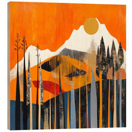 Tableau en bois Hot day - DejaReve
