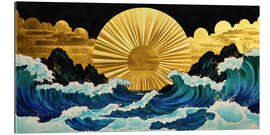 Gallery Print Ewige Wellen und endlose Sonne