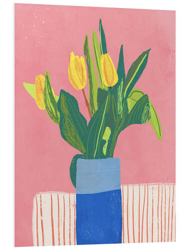 PVC-taulu Tulips