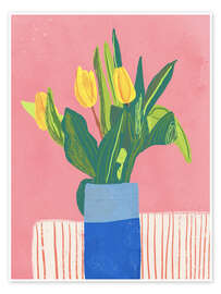 Wall print Tulips - Gigi Rosado