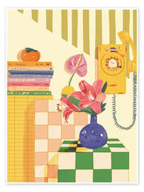 Wall print Telephone still life - Gigi Rosado