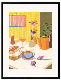 Framed art print Love biscuits - Gigi Rosado