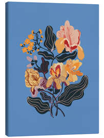 Canvas print Blue Iris