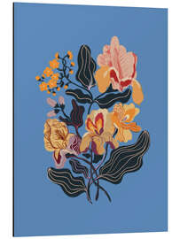 Magnettafel Blaue Iris