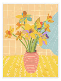 Wall print Daffodils - Gigi Rosado