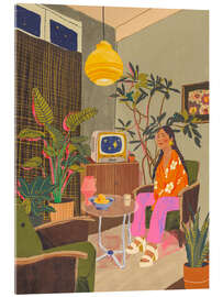 Acrylic print Tv room - Gigi Rosado