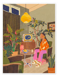 Wall print Tv room - Gigi Rosado