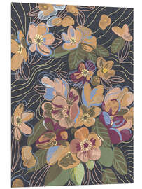 Hartschaumbild Mitternachtsoase