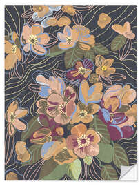 Wandsticker Mitternachtsoase