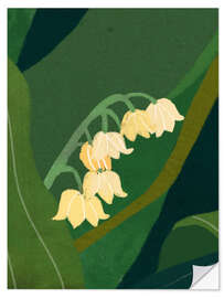 Wandsticker Maiglöckchen
