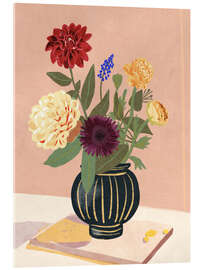 Acrylic print Bouquet of flowers
