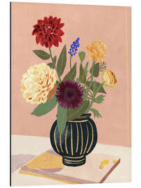Tableau en aluminium Bouquet of flowers