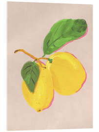 Akryylilasitaulu Lemons