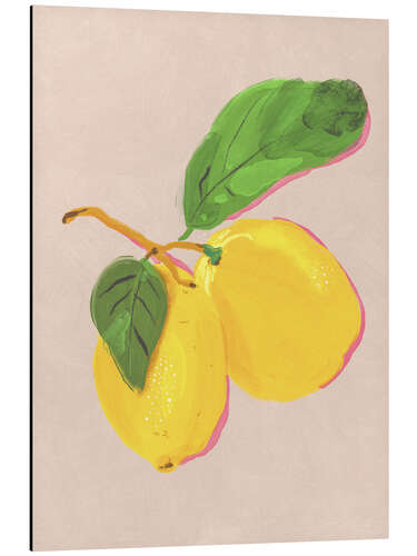 Aluminiumsbilde Lemons