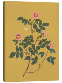 Canvas-taulu Wild rose - Gigi Rosado