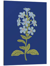 Magnettafel Blaue Blume