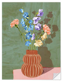 Wall sticker Pastel bouquet