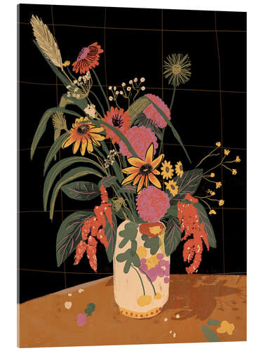 Obraz na szkle akrylowym Autumnal bouquet