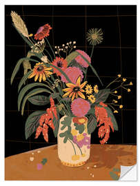 Wall sticker Autumnal bouquet
