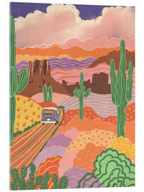 Tableau en verre acrylique Grand Canyon - Gigi Rosado