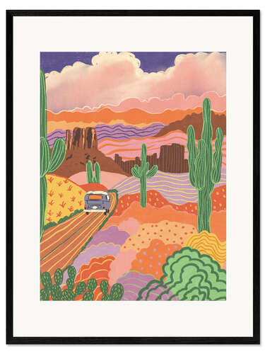Ingelijste kunstdruk Grand Canyon