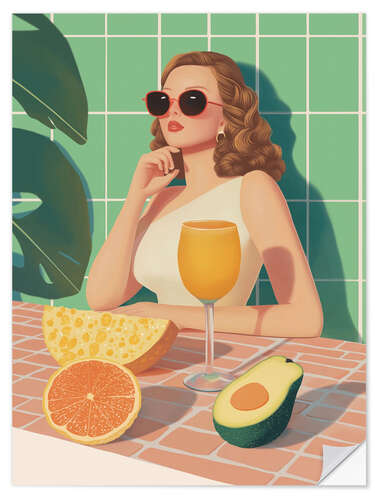 Wall sticker Summer Vibes