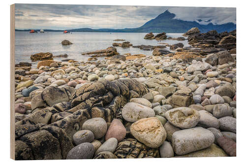 Cuadro de madera Loch Kilchrist, Isle of Skye, Scotland