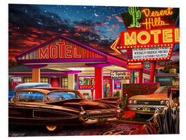 Hartschaumbild Somewhere in Time