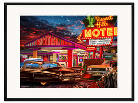 Gerahmter Kunstdruck Somewhere in Time - Michael Fishel