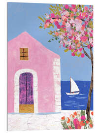 Gallery print Santorini seascape