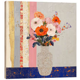 Tableau en bois The Alchemy of Blossoms - DejaReve